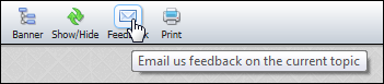 Feedback button