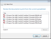 Batch Print Wizard > Review Documents