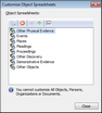 Customize Object Spreadsheets