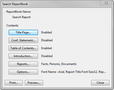 Search ReportBook
