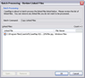 Batch Processing - Review Linked Files dialog box