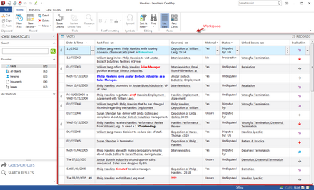 CaseMap Workspace