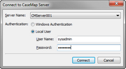 Connect to CaseMap Server