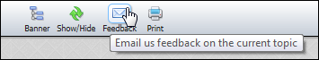 Feedback button