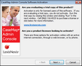 CaseMap Admin Console Software Activation > Welcome