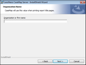 Install CaseMap Server > Organization Name