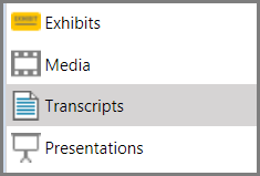 NavBars_TranscriptsSelected