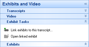 Navigation pane expand buttons