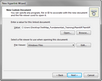 New Hyperlink Wizard > New Custom Document