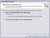 Create Replica Wizard > Offline Access to Case Documents