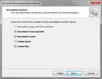 Microsoft Word ReportBook Wizard > Annotations Sections