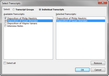 Select Transcripts