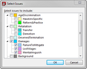  Select Issues list