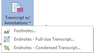 Transcripts with Annotations