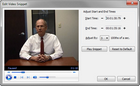 Edit Video Snippet