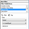Filter facts with a date range Filter facts with a date range