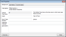 Case Properties dialog box Case Properties dialog box
