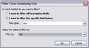 Filter Facts Containing Text by specific field