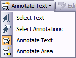 Annotation mode list