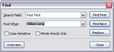 Find dialog box