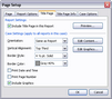 Page Setup dialog box > Title Page tab