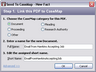 Send to CaseMap > Link this PDF to CaseMap dialog box