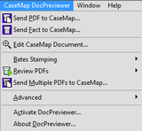DocPreviewer toolbar in Acrobat or Reader