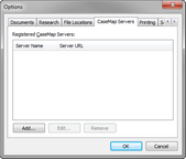 Options Dialog box