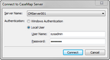 Connect to CaseMap Server