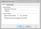 CaseMap Server Properties