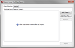 Import Local TextMap Cases - Add Cases