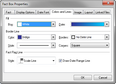 Fact Box Properties > Colors and Lines tab
