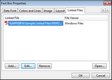 Fact Box Properties > Linked Files tab