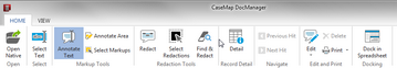 DocManager Ribbon