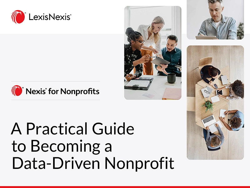 picture of ebook titled A Practical Guide to Becoming a Data-Driven Nonprofit