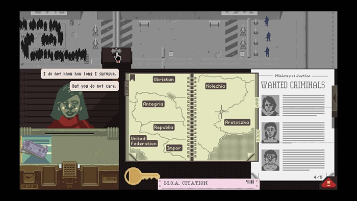 Physical characteristics, Papers Please Wiki